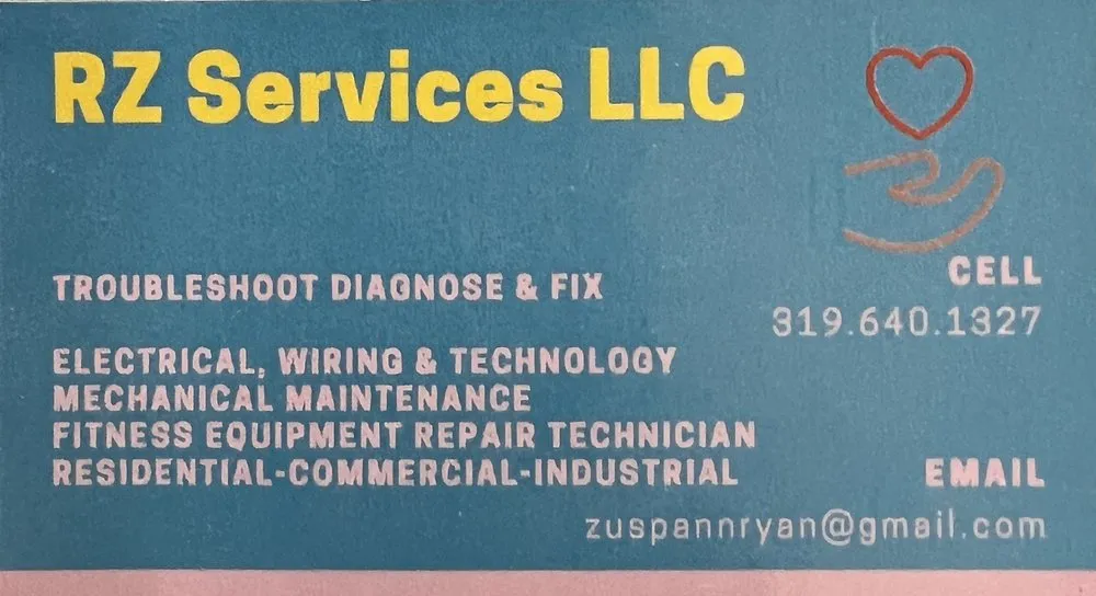Slide of RZ Services