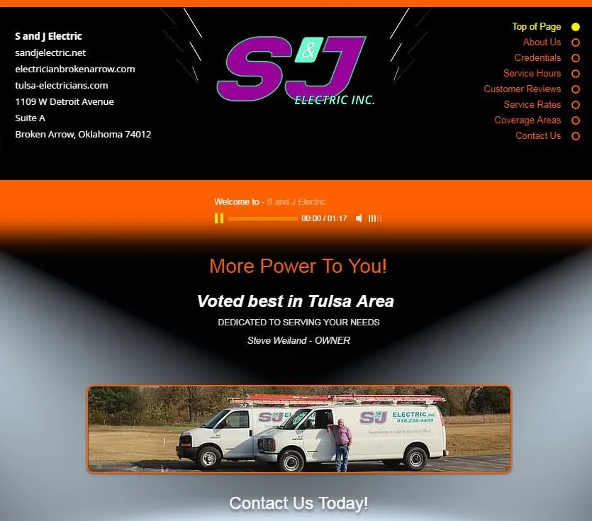 Slide of S & J Electric