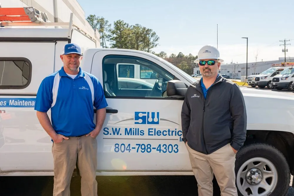 Slide of S. W. Mills Electrical