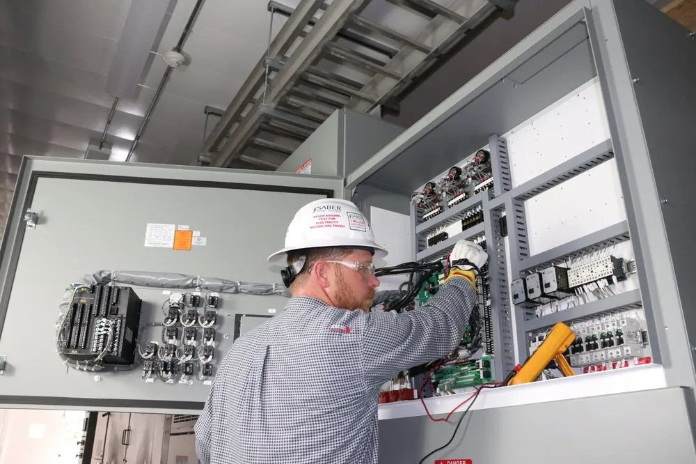 Slide of Saber Power Services