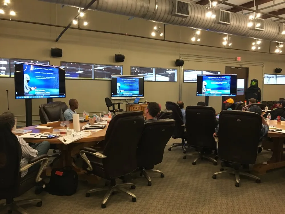 Slide of Saber Power Services