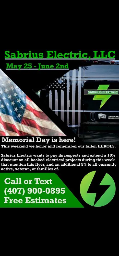 Slide of Sabrius Electric