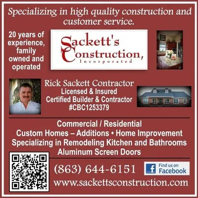 Sackett's Construction Logo