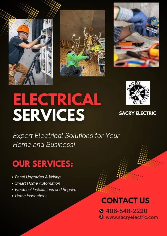 Emergency outlet and switch repair in Whitehall, MT by Sacry Electric