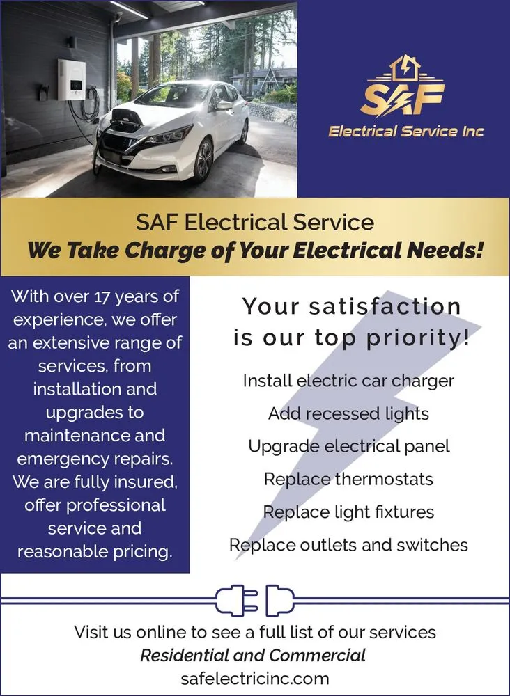 Slide of SAF Electrical Service