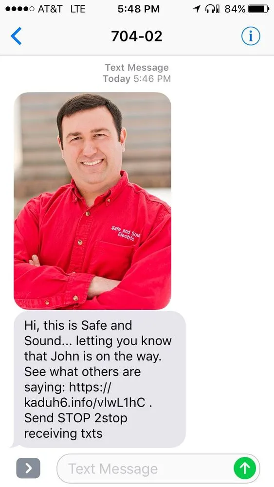 Slide of Safe and Sound Electric