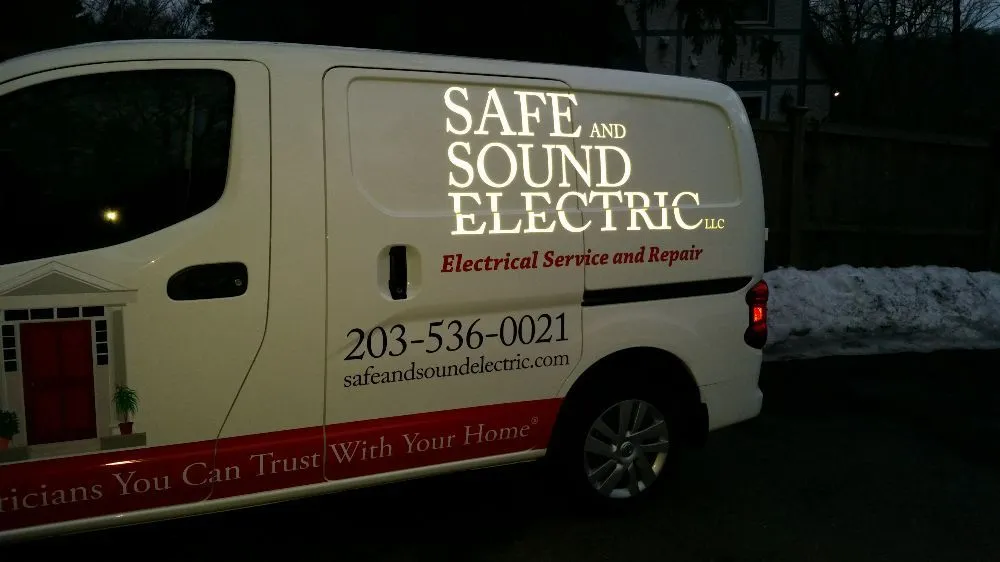 Slide of Safe and Sound Electric