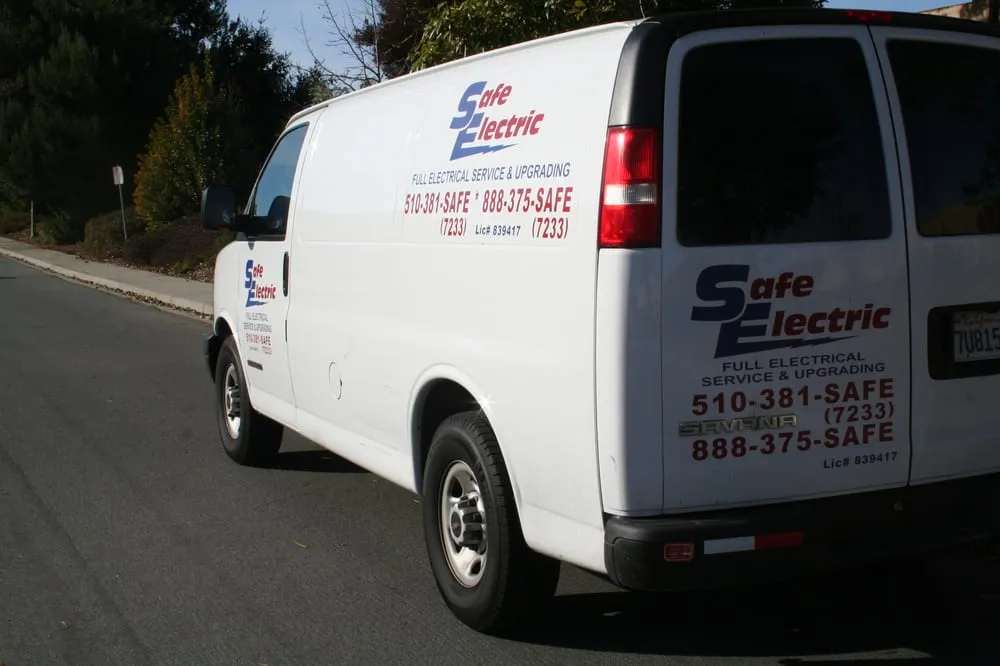 Slide of Safe Electric