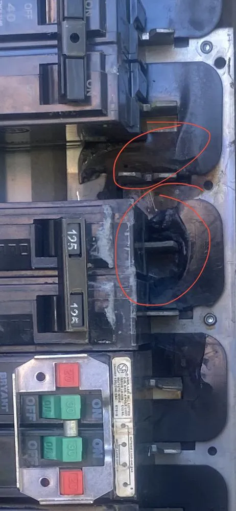 Professional electrician providing emergency electrical service in , 