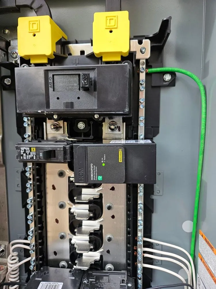 Slide of Safeguard Electric