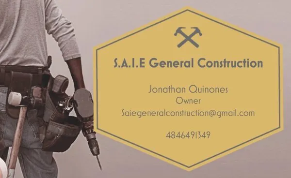 SAIE General Construction & Electrical Logo