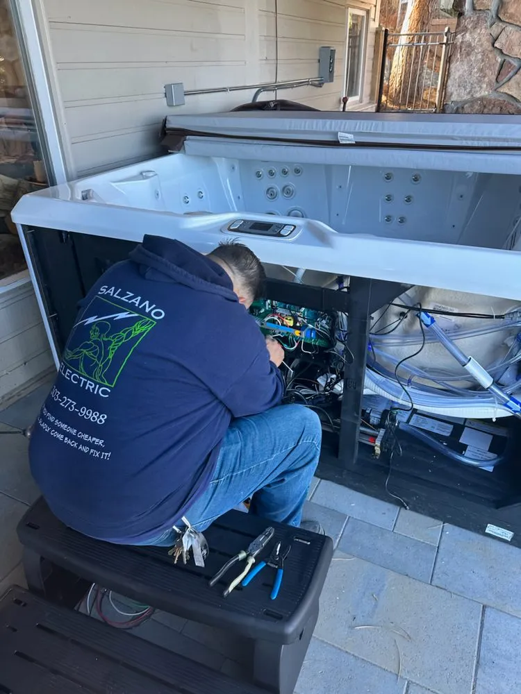 Slide of Salzano Electric