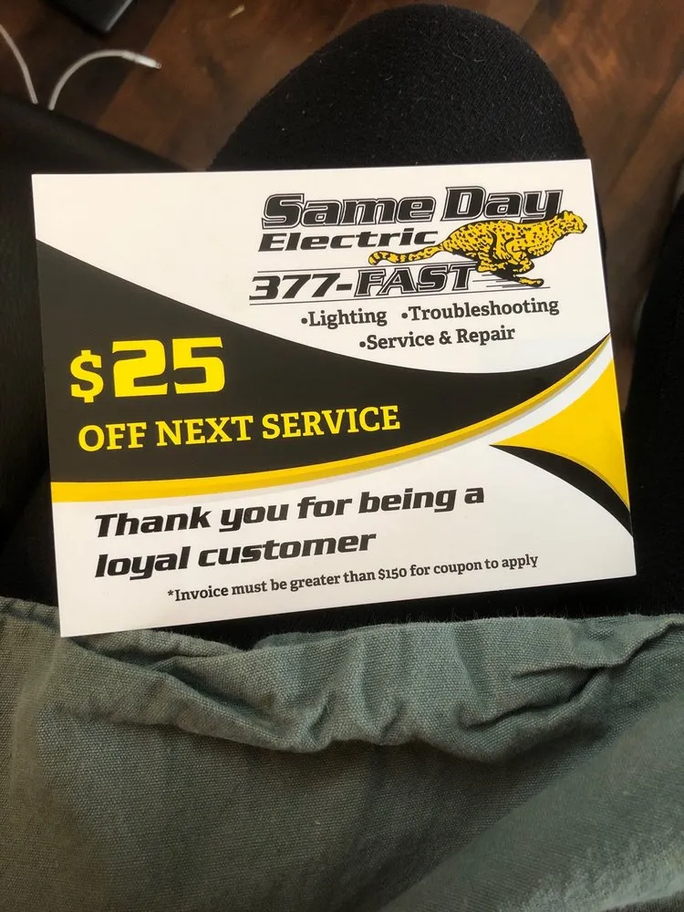 Slide of Same Day Electric