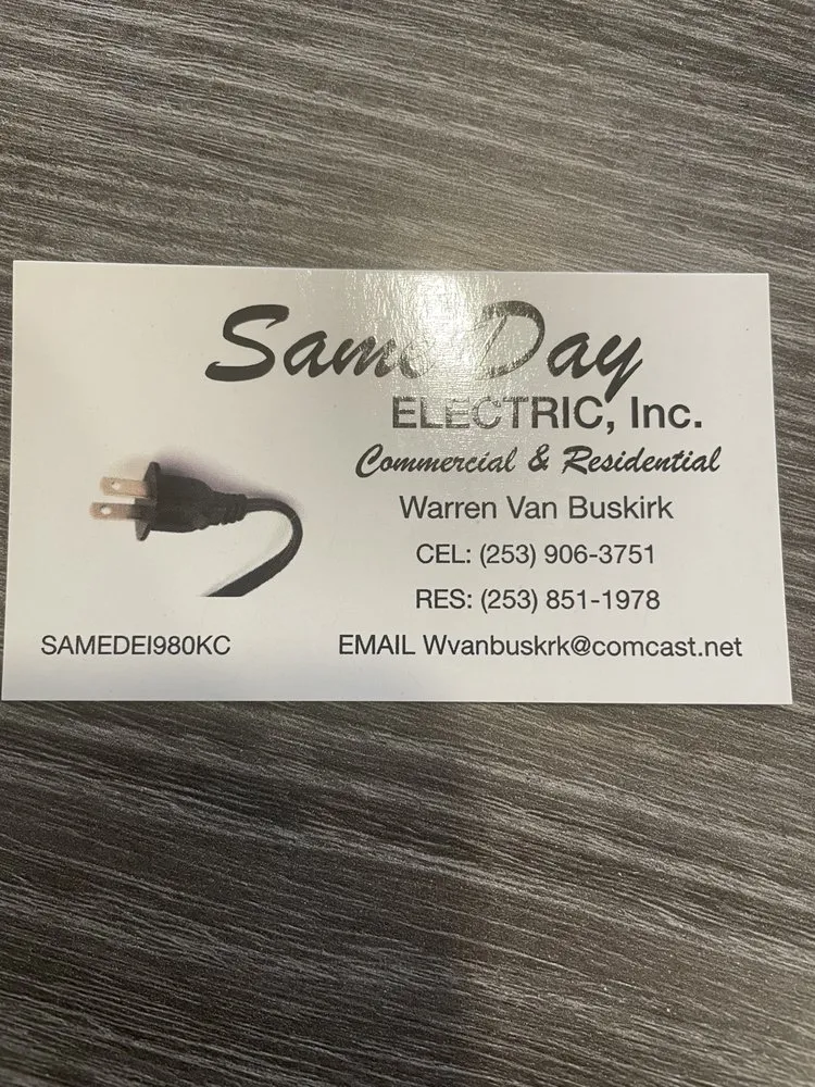 Slide of Same Day Electric