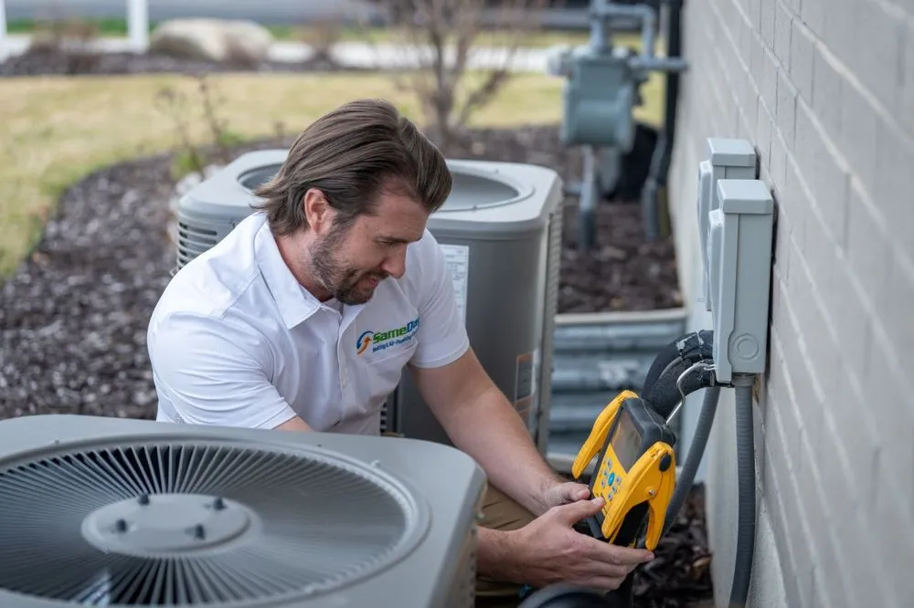 Slide of SameDay Heating & Air