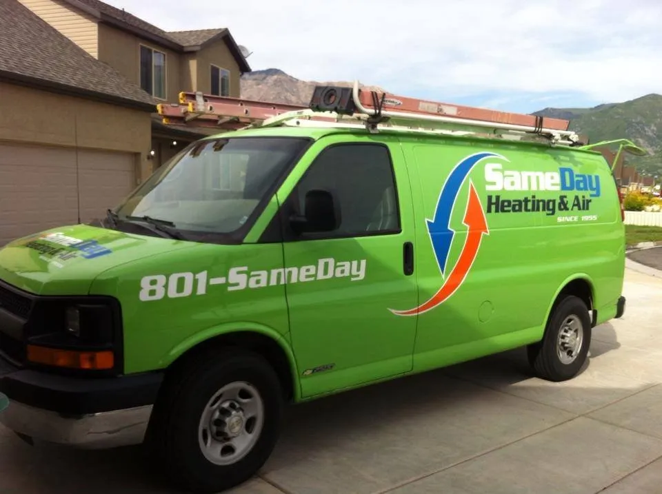Slide of SameDay Heating & Air