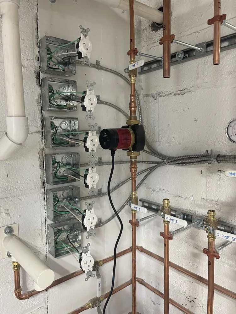 Certified outlet and switch repair in Montgomery, MA by Sams Electrical