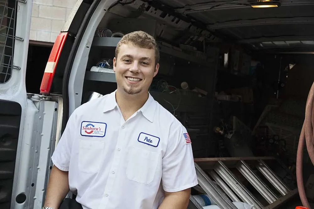 Slide of Sanborn's Air Conditioning & Heating