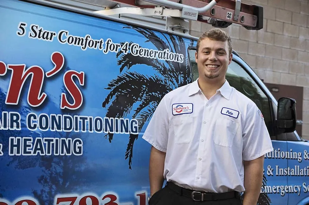 Slide of Sanborn's Air Conditioning & Heating