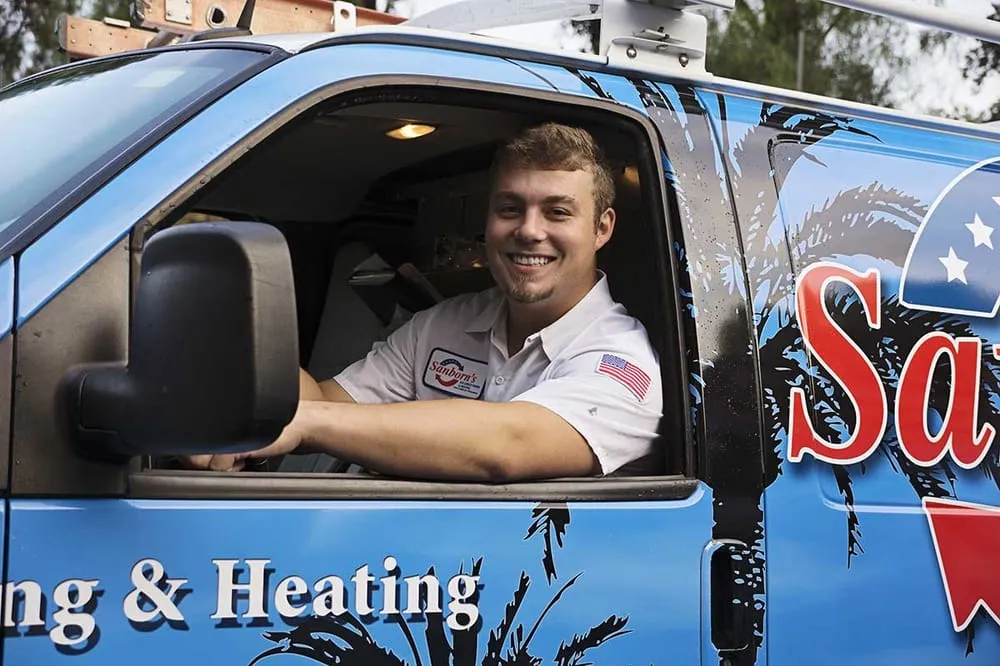 Slide of Sanborn's Air Conditioning & Heating