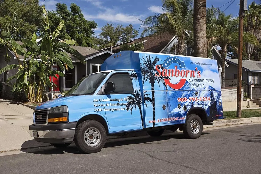 Slide of Sanborn's Air Conditioning & Heating