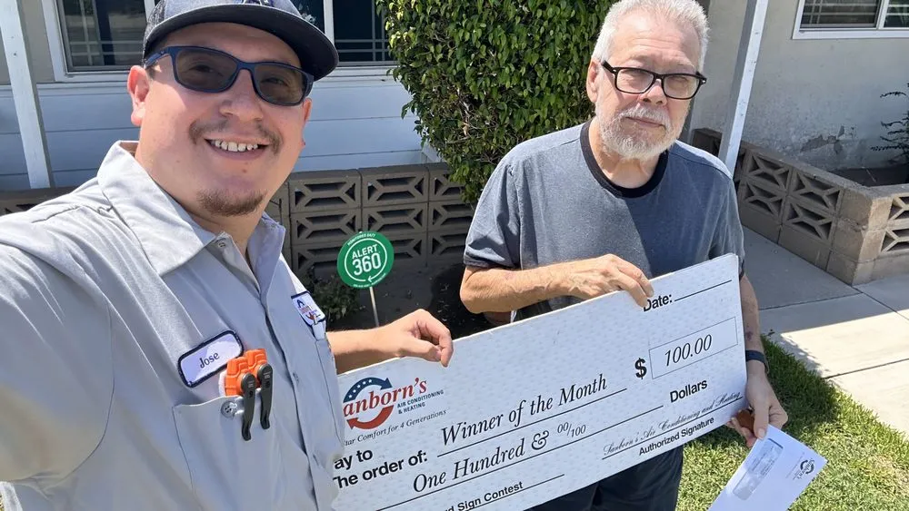 Slide of Sanborn's Air Conditioning & Heating