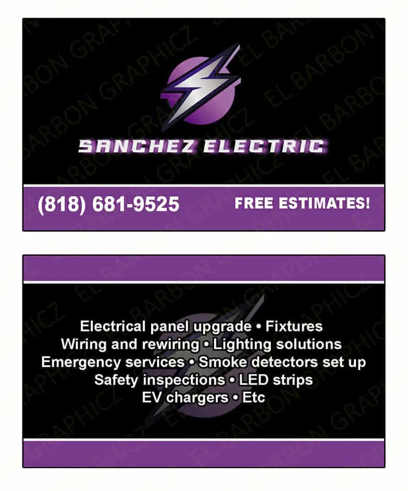 Slide of Sanchez Electric