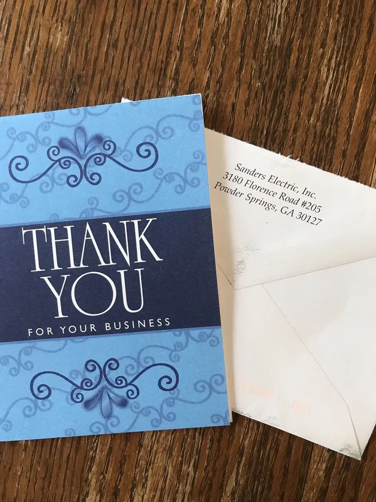 Slide of Sanders Electric