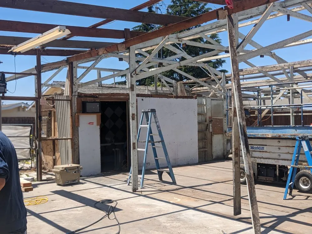 Slide of Sanger General Construction