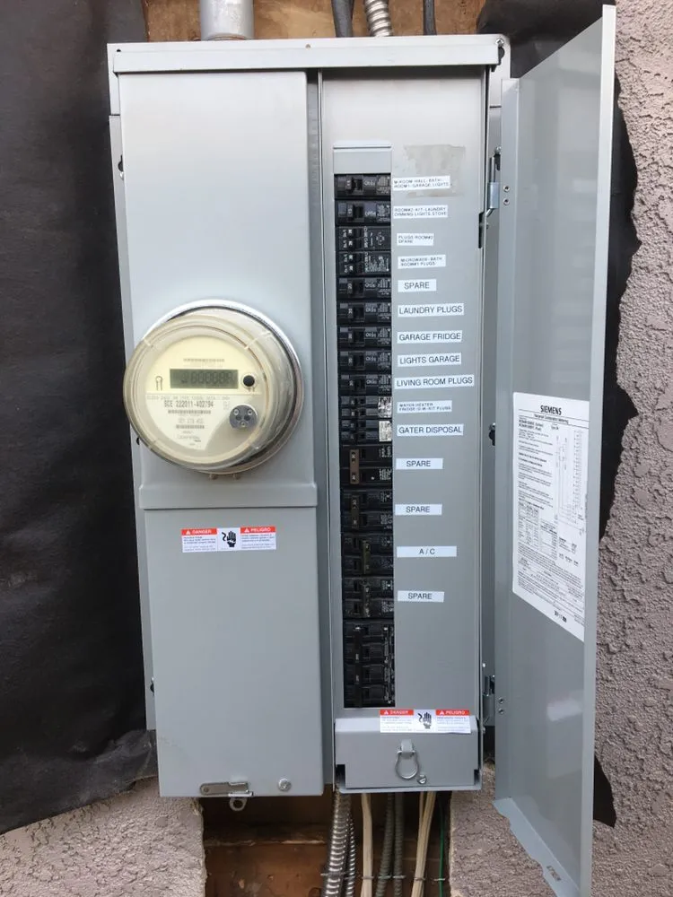 Expert electrician providing panel upgrade in Los Nietos, CA - Santana’s Electric