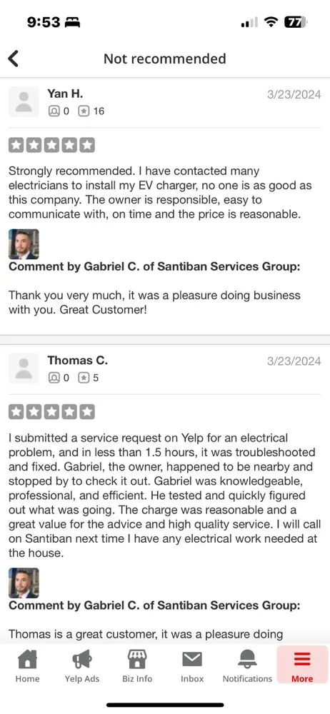 Slide of Santiban Services Group