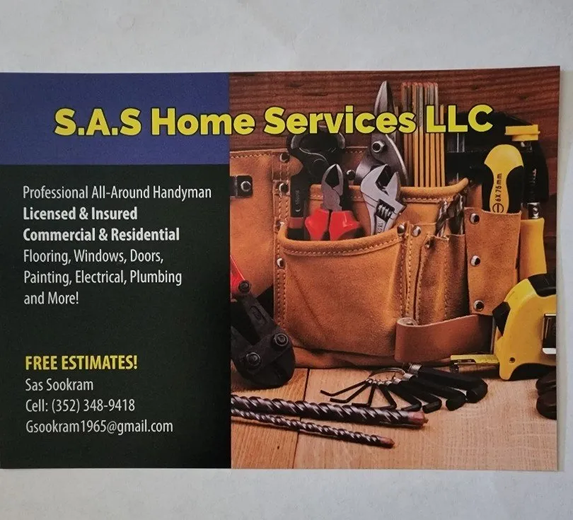 Slide of S.A.S Home Services