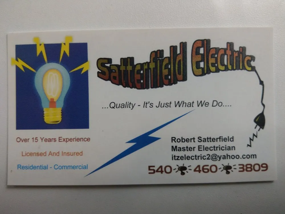 Affordable electrical repair in Natural Bridge Station, VA by Satterfield Electric