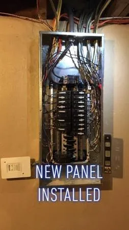 Certified electrical service for homes in wiring installation,  by 