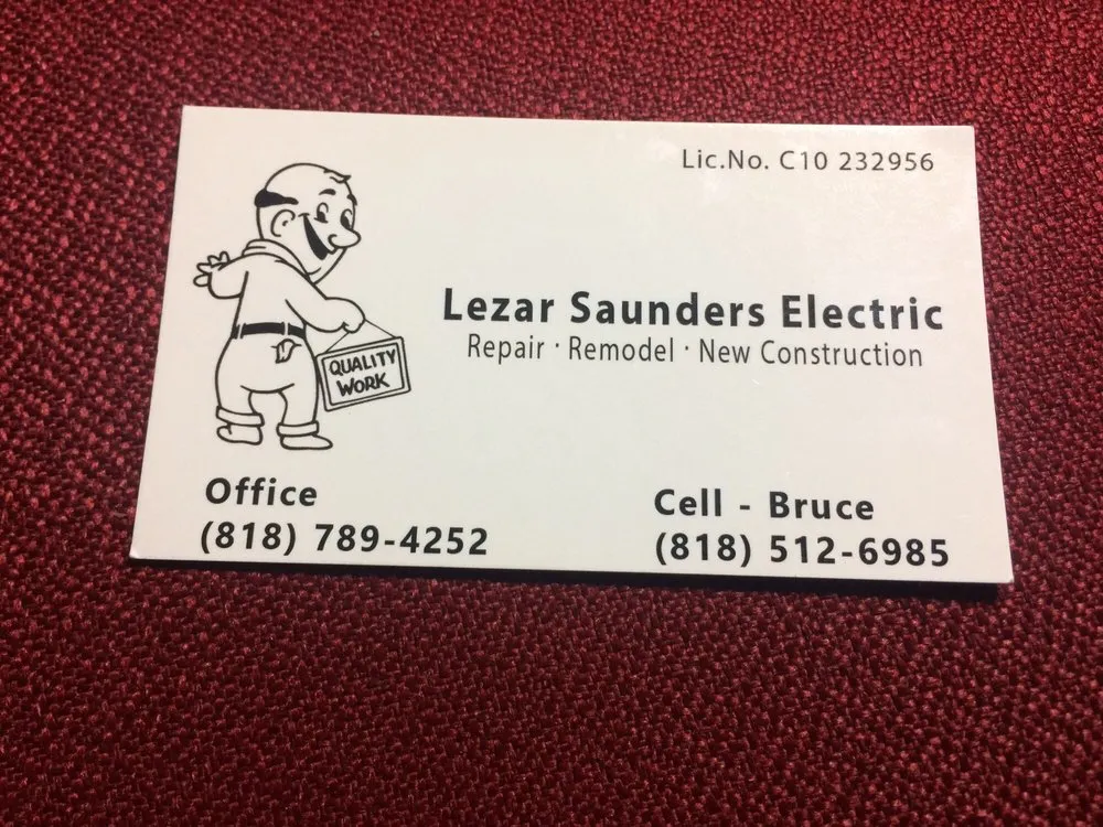Slide of Saunders Electric Lezar