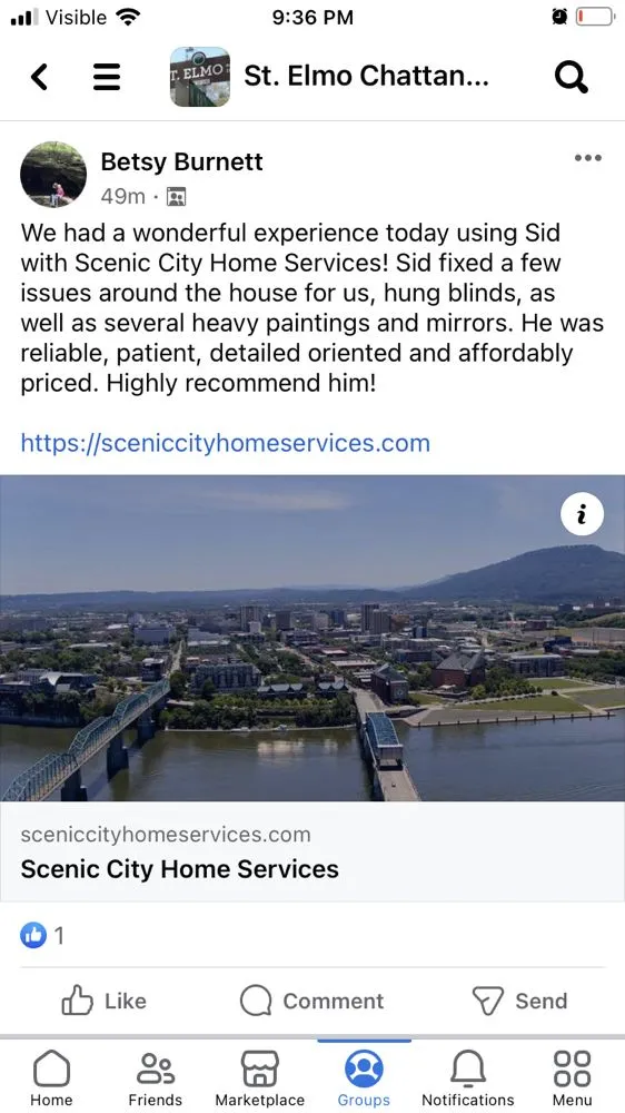 Slide of Scenic City Home Services