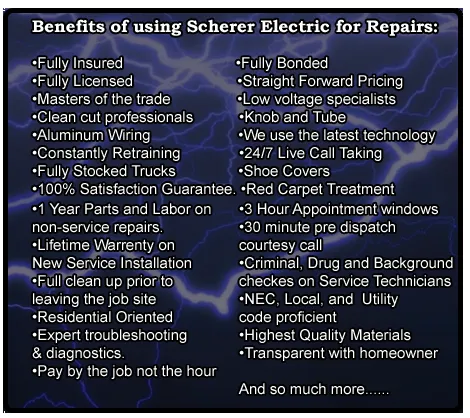 Slide of Scherer Electric