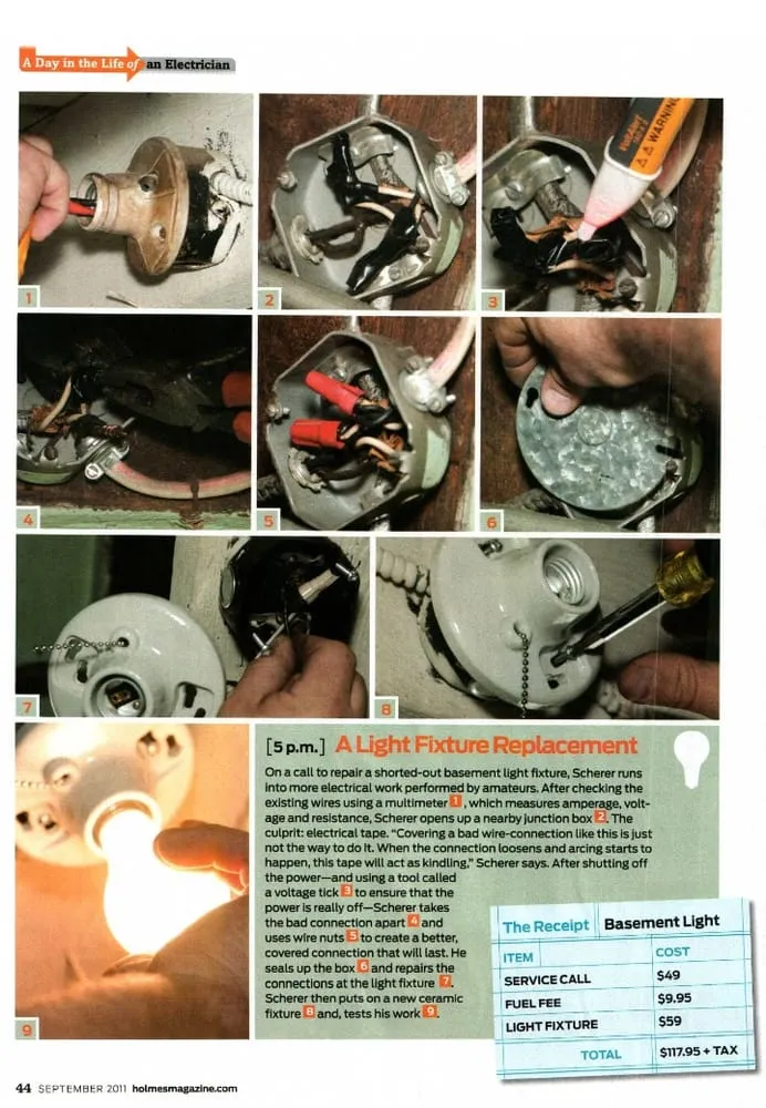 Slide of Scherer Electric