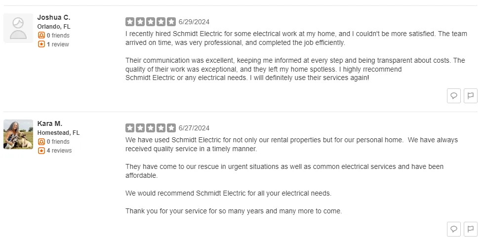 Slide of Schmidt Electric