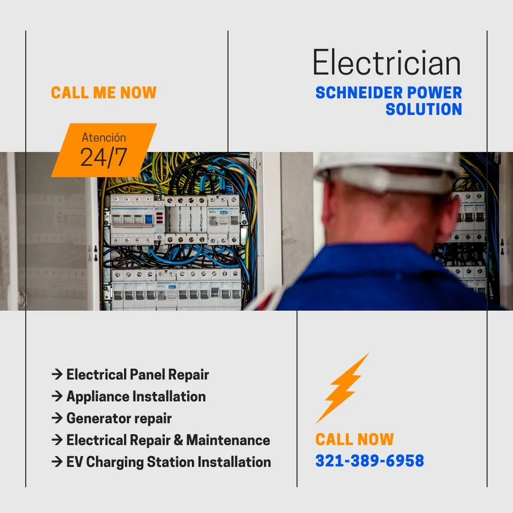 Slide of Schneider Power Solution