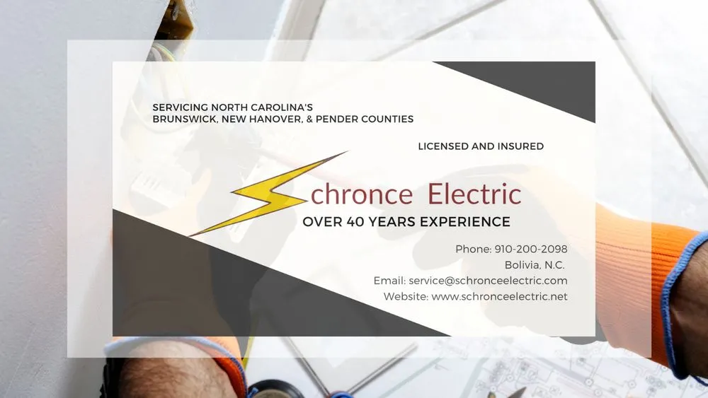 Certified lighting installation service in Bolivia, NC - Schronce Electric