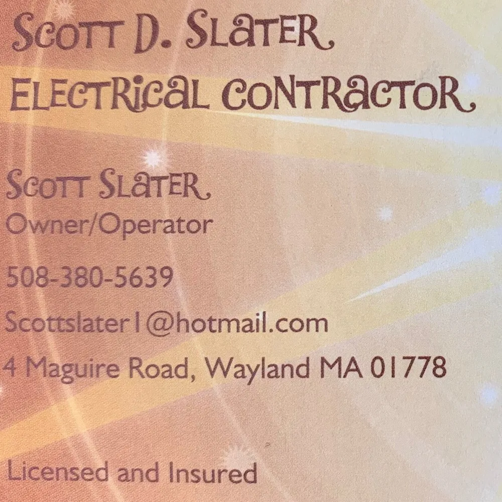 Slide of Scott D Slater