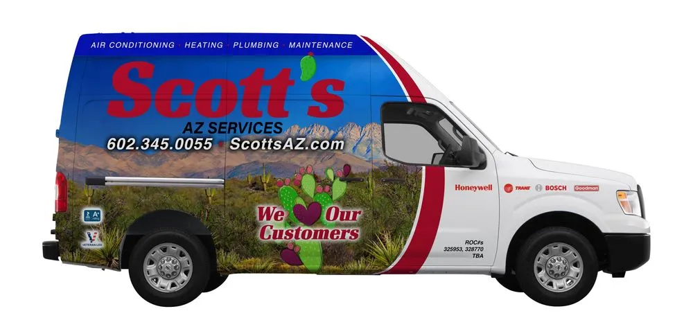 Slide of Scott's Az Services