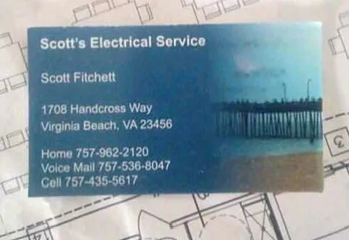 Slide of Scott's Electric