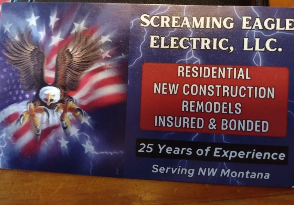 Trusted electrician providing circuit breaker repair in Olney, MT - Screaming Eagle Electric