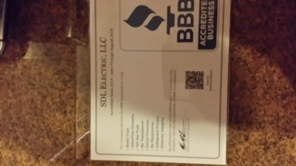 Slide of SDL Electric