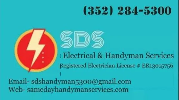 SDS Electrical & Handyman Services Logo