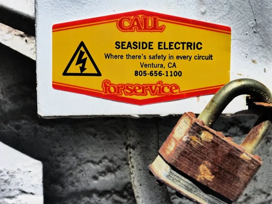Slide of Seaside Electric