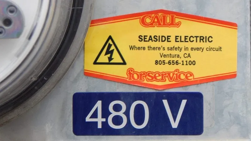 Slide of Seaside Electric