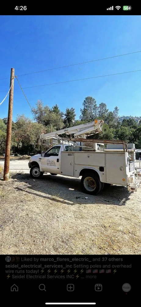 Slide of Seidel Electrical Services